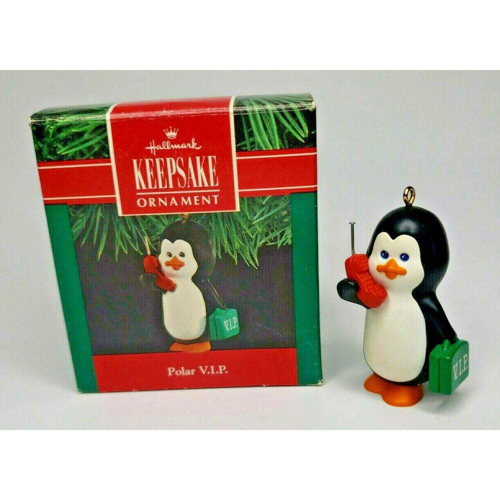 1990 Hallmark Polar V.I.P. Ornament U84/4663